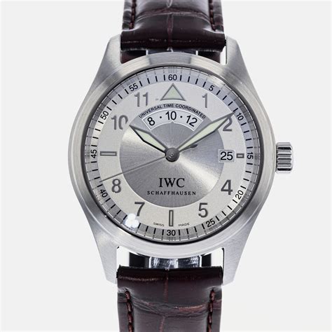 iwc pilot spitfire utc iw3251|IWC Pilot Spitfire UTC IW3251 .